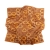 Романтичный шейный платок из натурального шелка бронзового цвета "Умиротворенность"