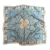 Стильный шейный платок из натурального шелка голубого цвета "Дерби"