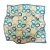 Романтичный шейный платок из натурального шелка голубого цвета "Умиротворенность"