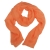 Милый однотонный женский шарф из натурального шелка персикового цвета