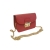 Миниатюрная женская сумка-клатч красного цвета