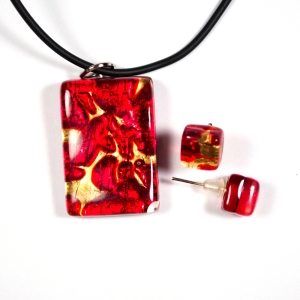 Комплект "Murano Rubies"